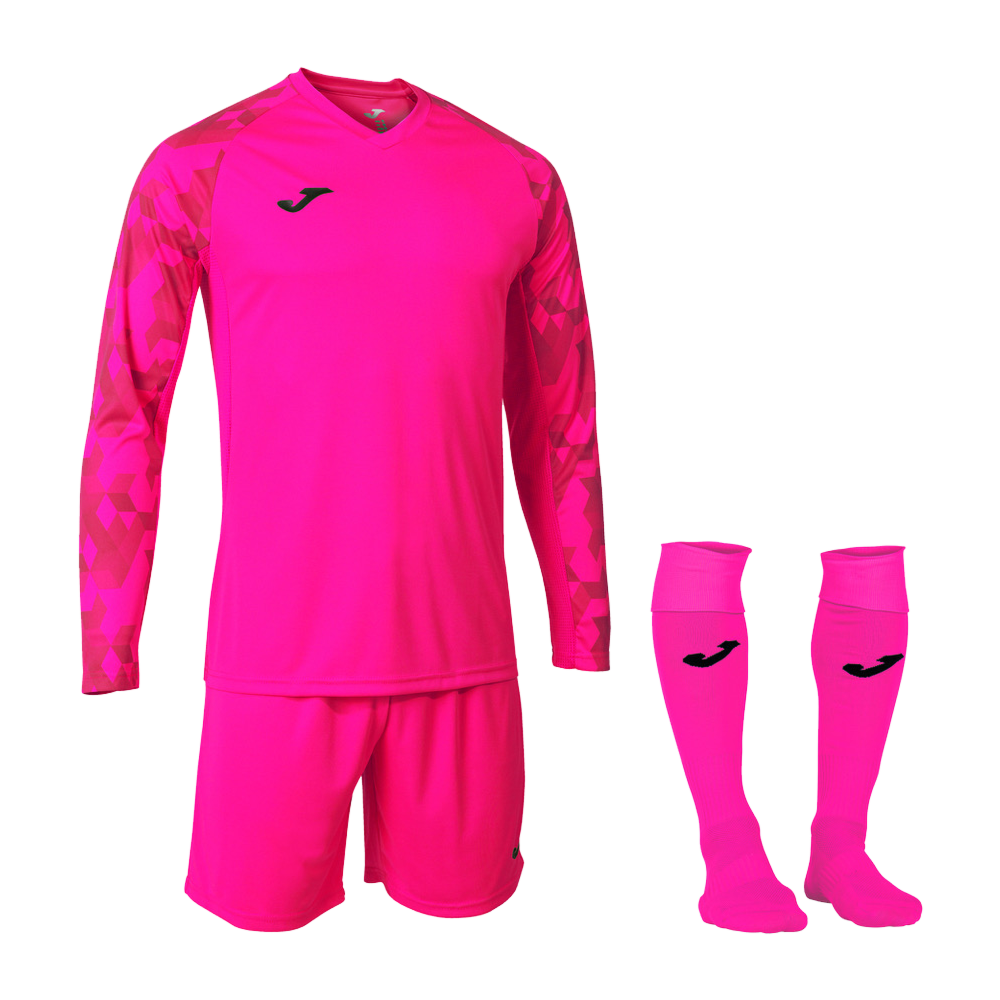 Pink Goalkeeper Set for Soccer