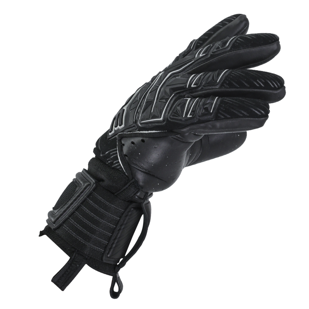 Goalkeeper gloves with removable finger protection