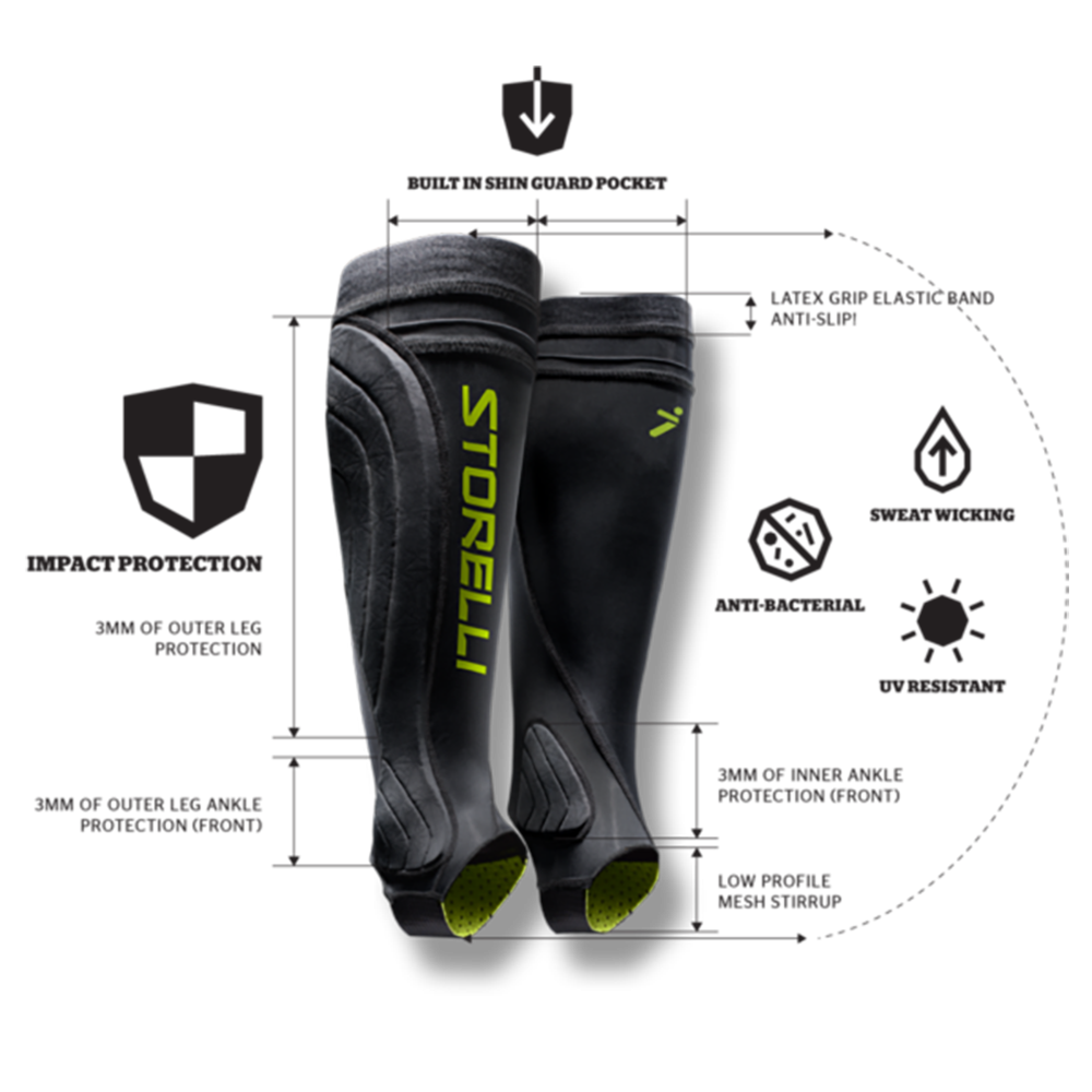 Storelli Leg Guard Specifications