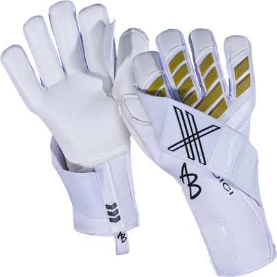 The AB1 Undici 2.0.1 Bianco Goalkeeper Gloves Keeperstop