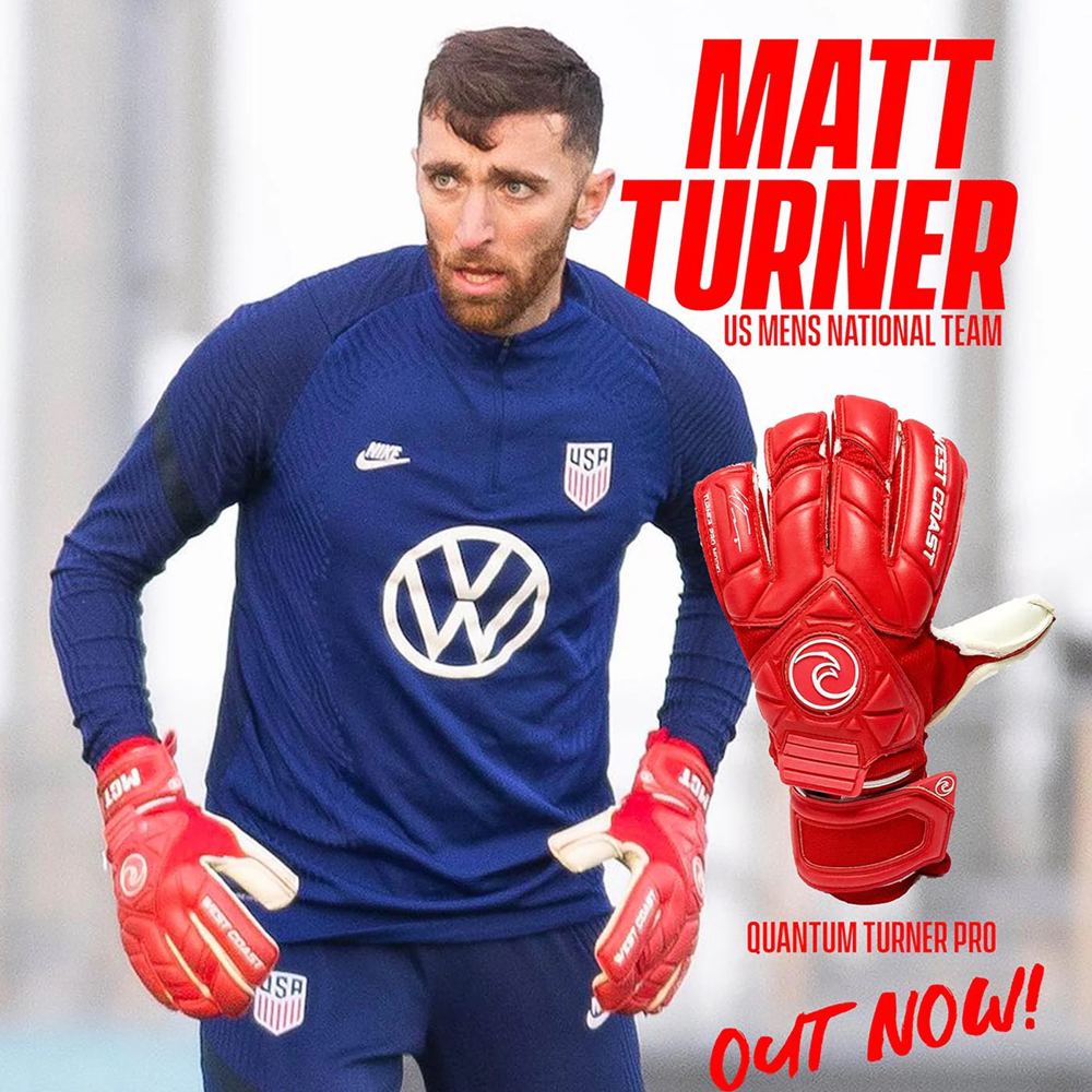 West Coast Goalkeeping Quantum Turner Pro Goalie Gloves