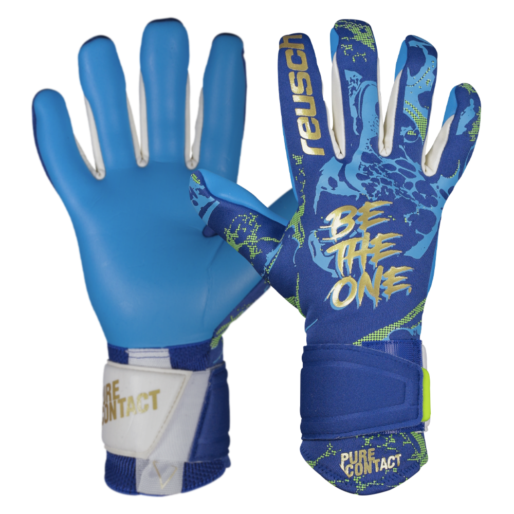 Aqua goalkeeper gloves discount
