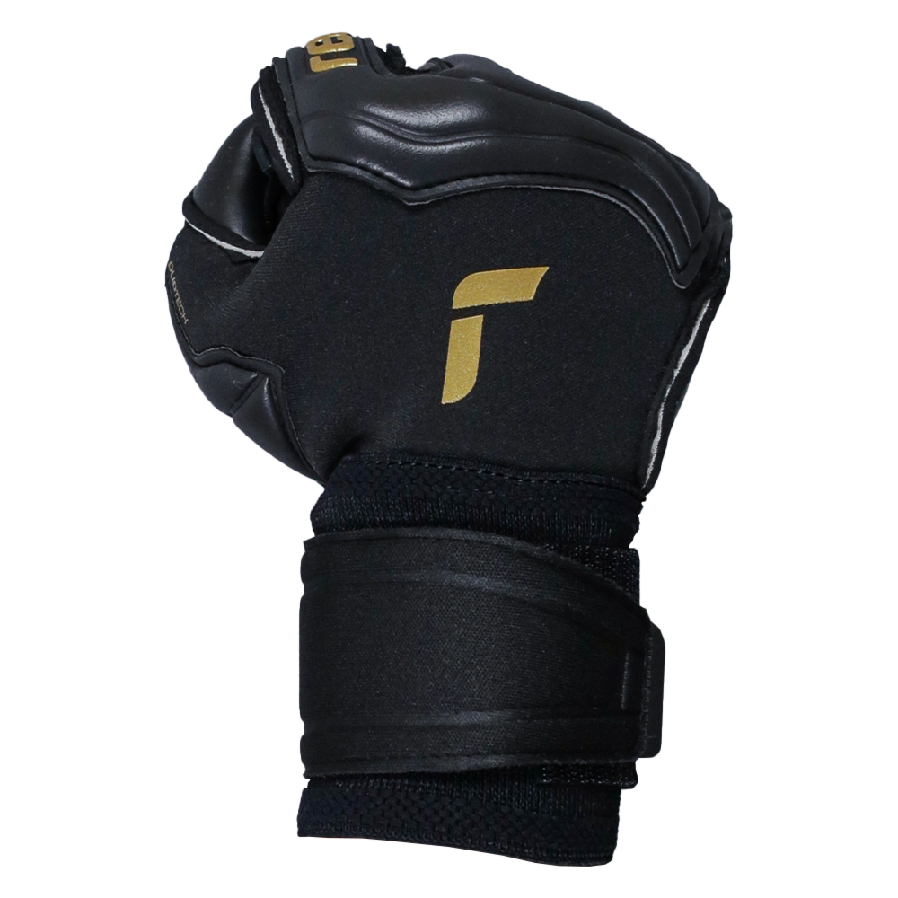 Black and Gold Reusch goalie glove
